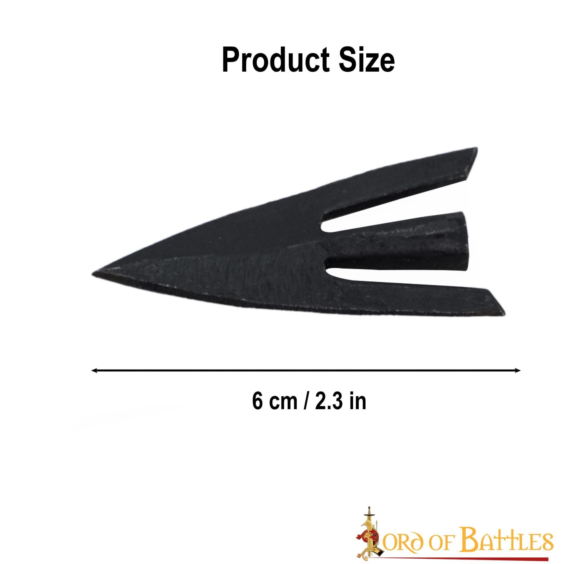 Puntas de Flecha Cola de Golondrina, medieval tardío - 6 cm (3 unidades) - imagen 13