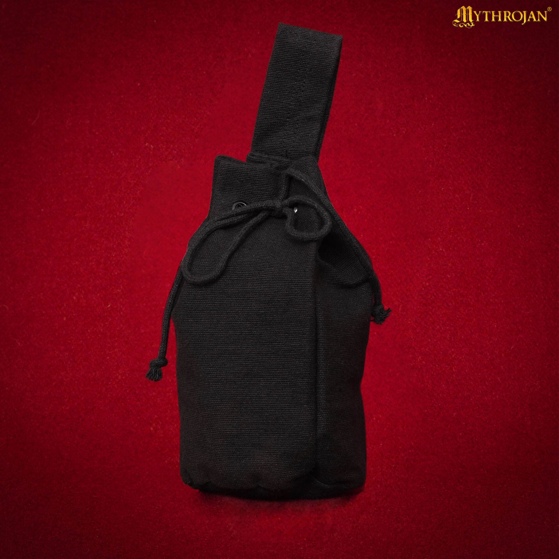 Bolsa de cinturón medieval con cordón (lona de algodón o 70% lana) - imagen 12