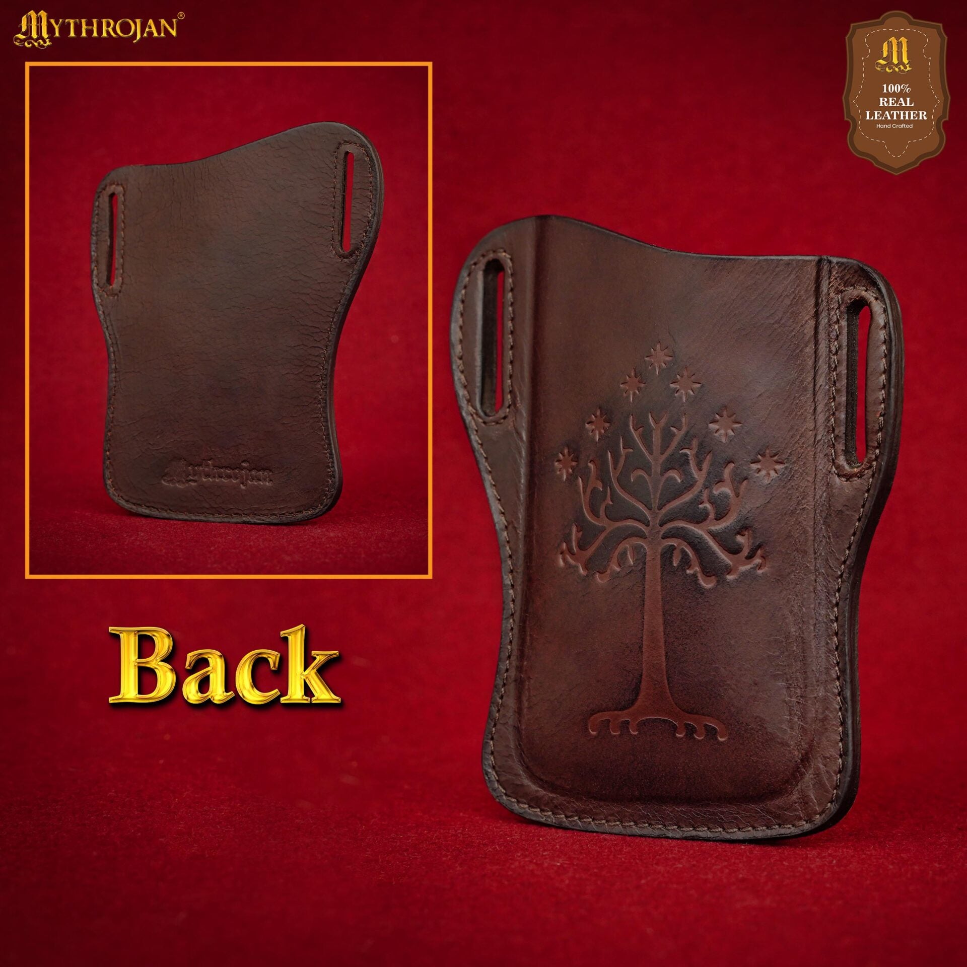 Funda de piel Tree of Gondor – Mythrojan (Marrón) - imagen 4