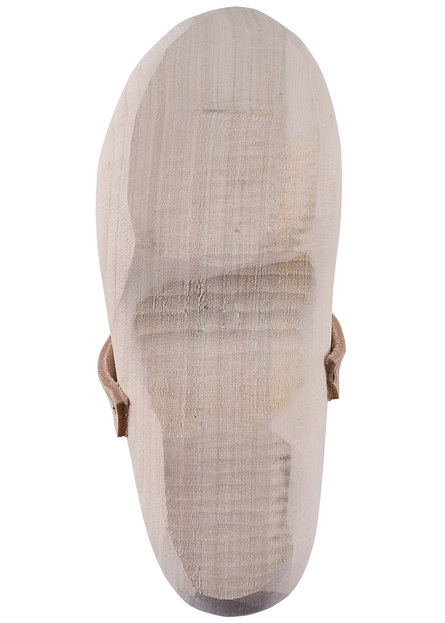 Imagen única de: Zapatos De Madera Con Correas De Cuero.