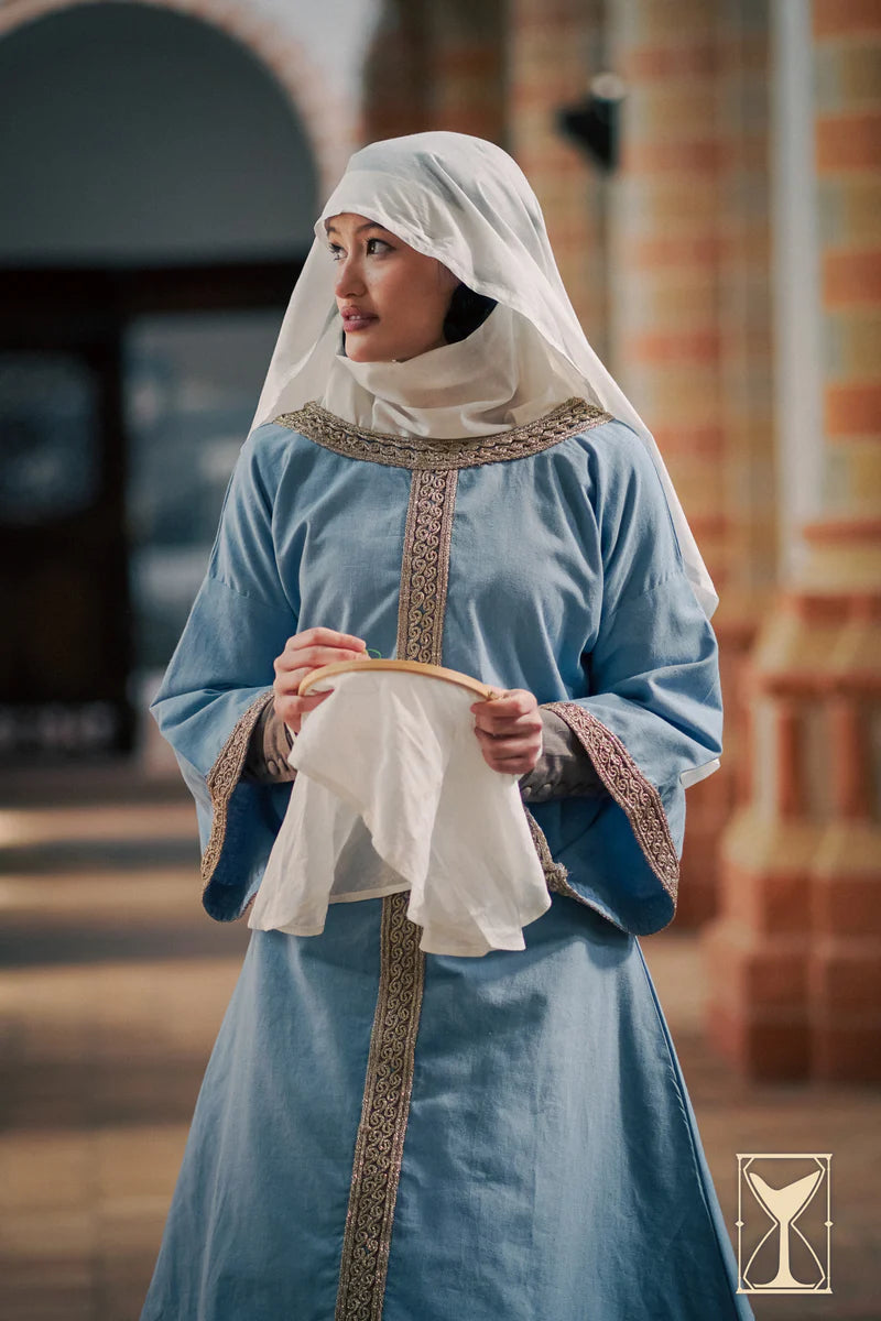 Túnica Medieval Matilde Algodón y Lino