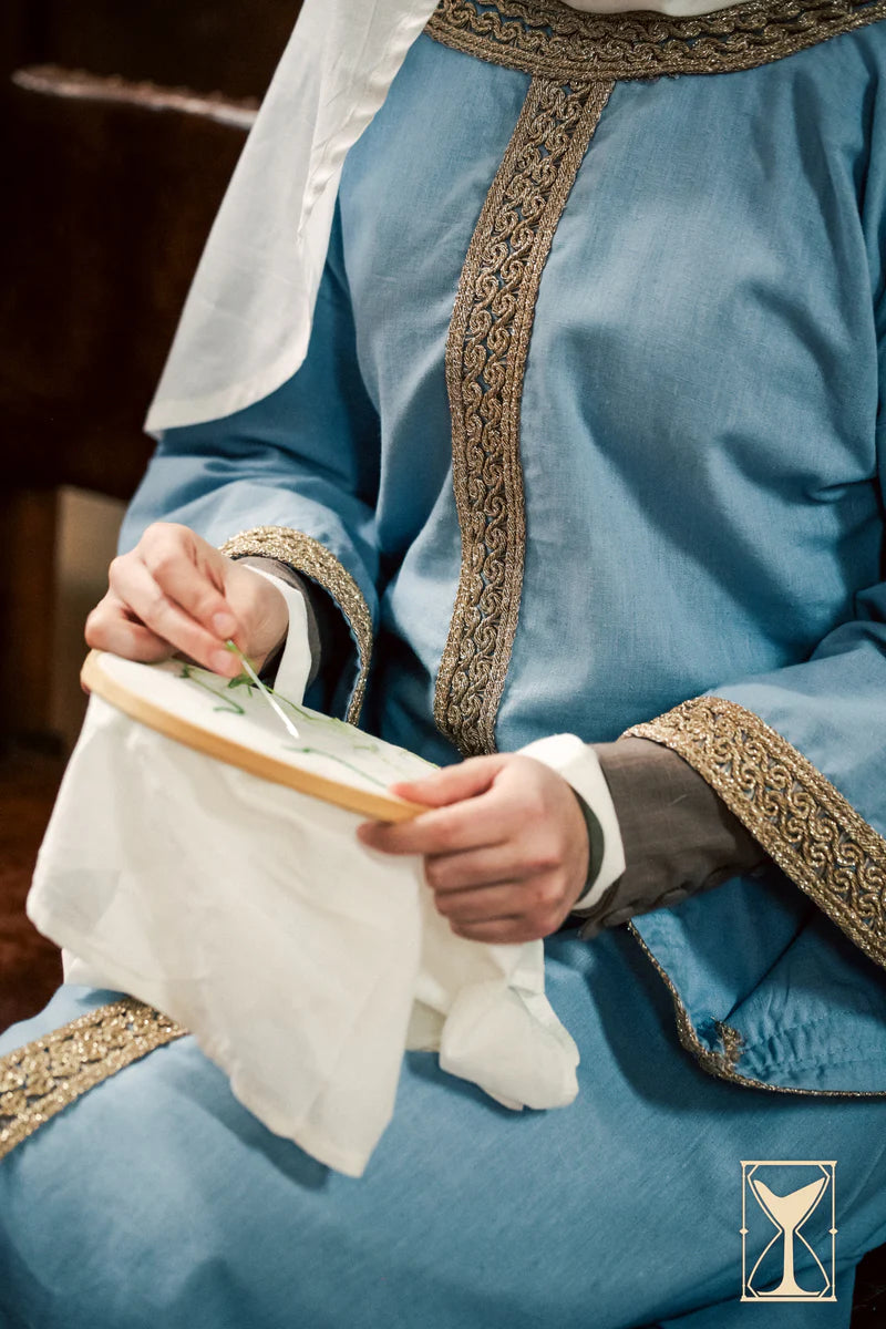 Túnica Medieval Matilde Algodón y Lino