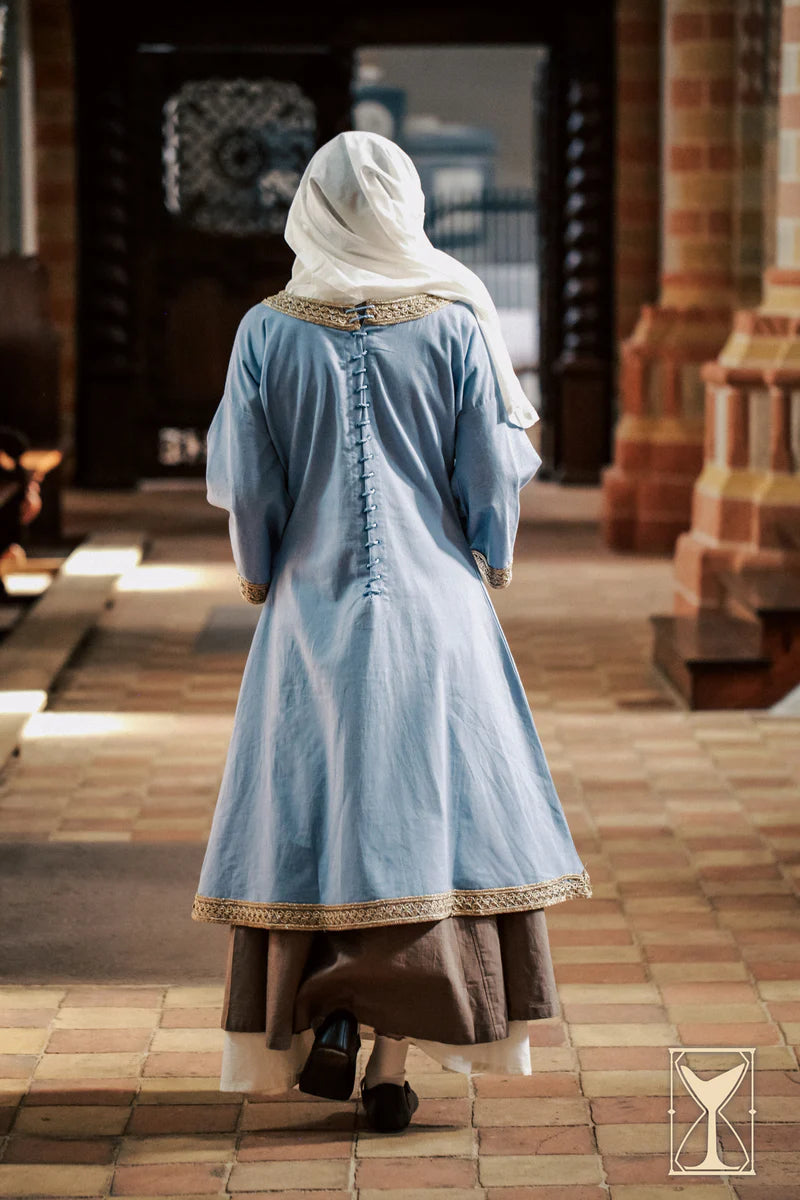 Túnica Medieval Matilde Algodón y Lino