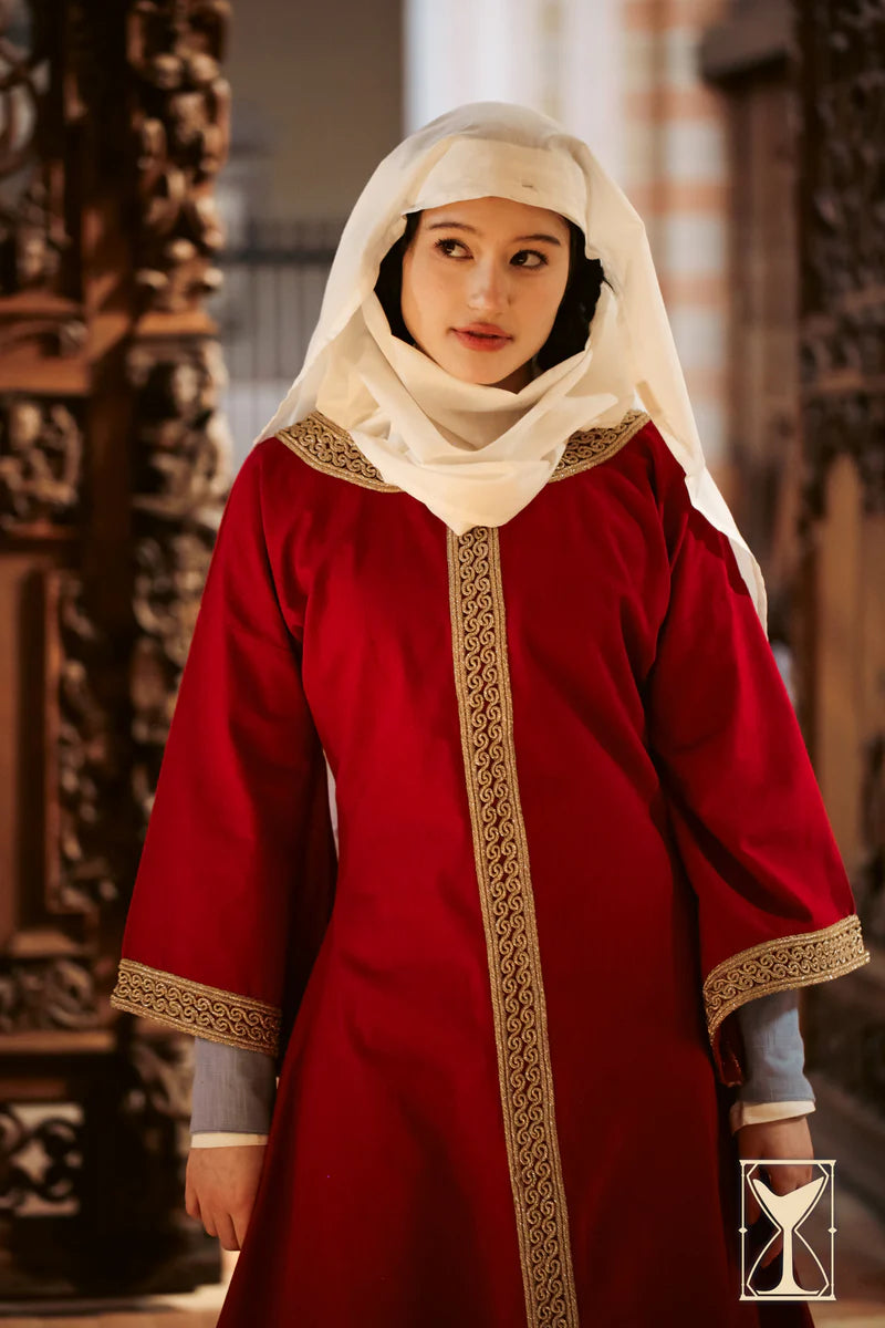 Túnica Medieval Matilde Algodón y Lino