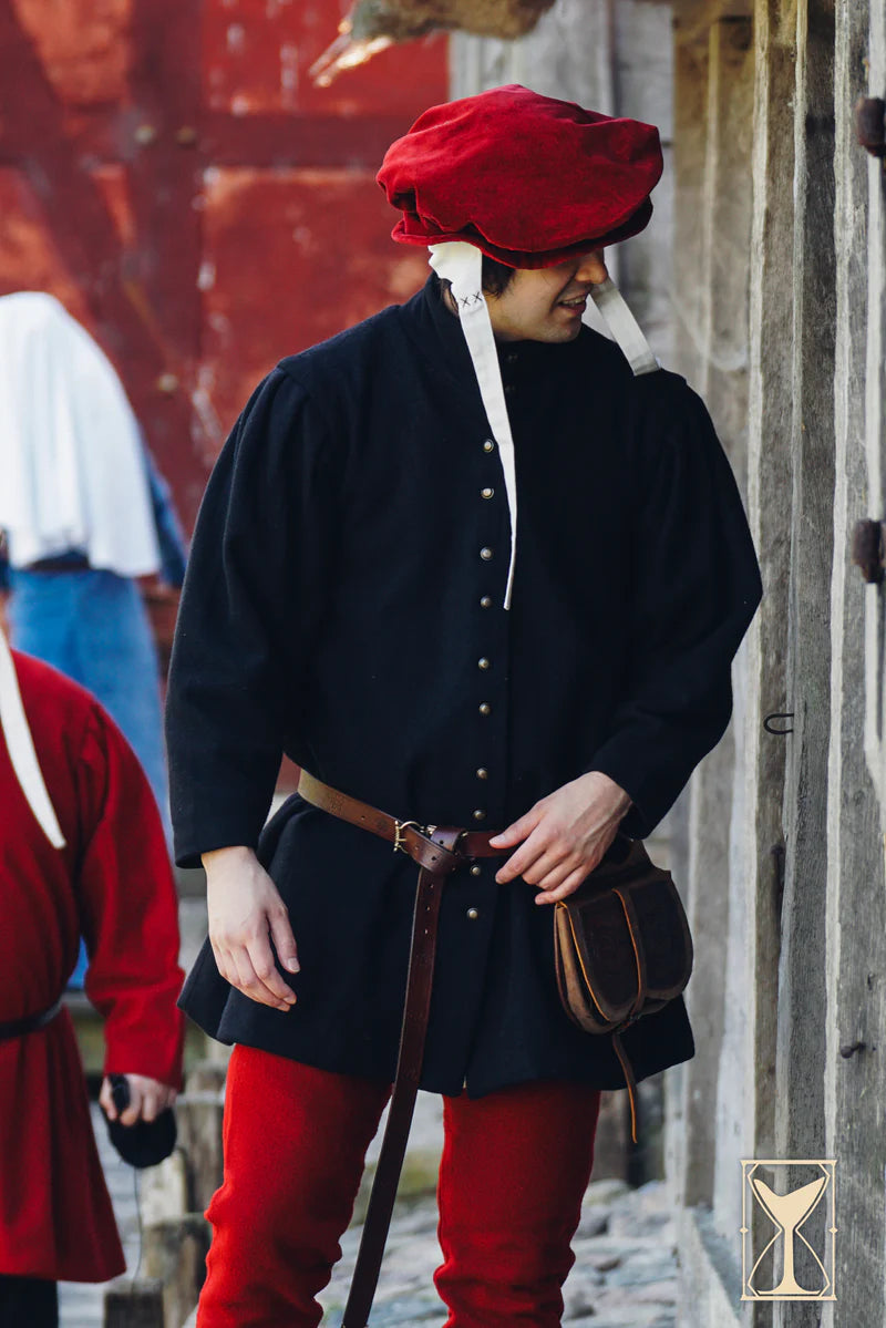 Boina de Terciopelo Renacentista Beret Francisco