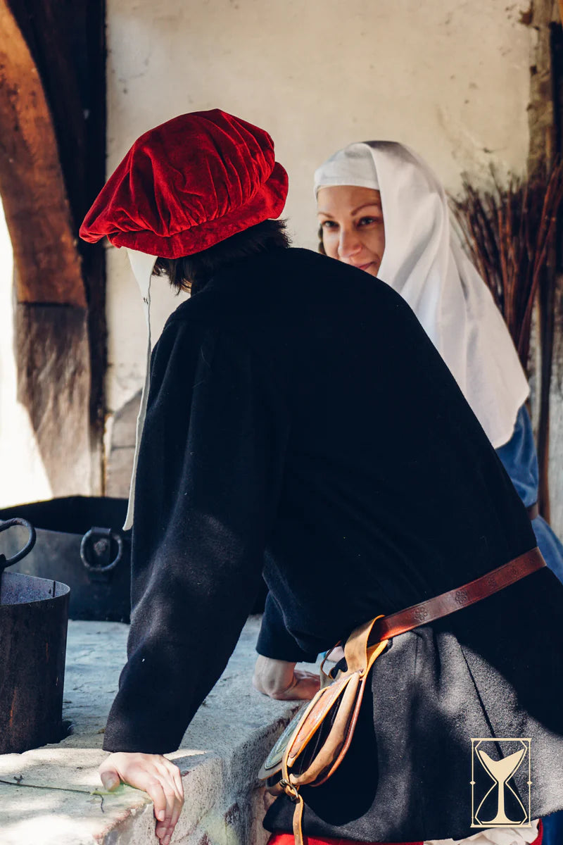 Boina de Terciopelo Renacentista Beret Francisco