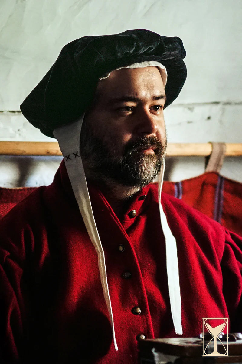 Boina de Terciopelo Renacentista Beret Francisco