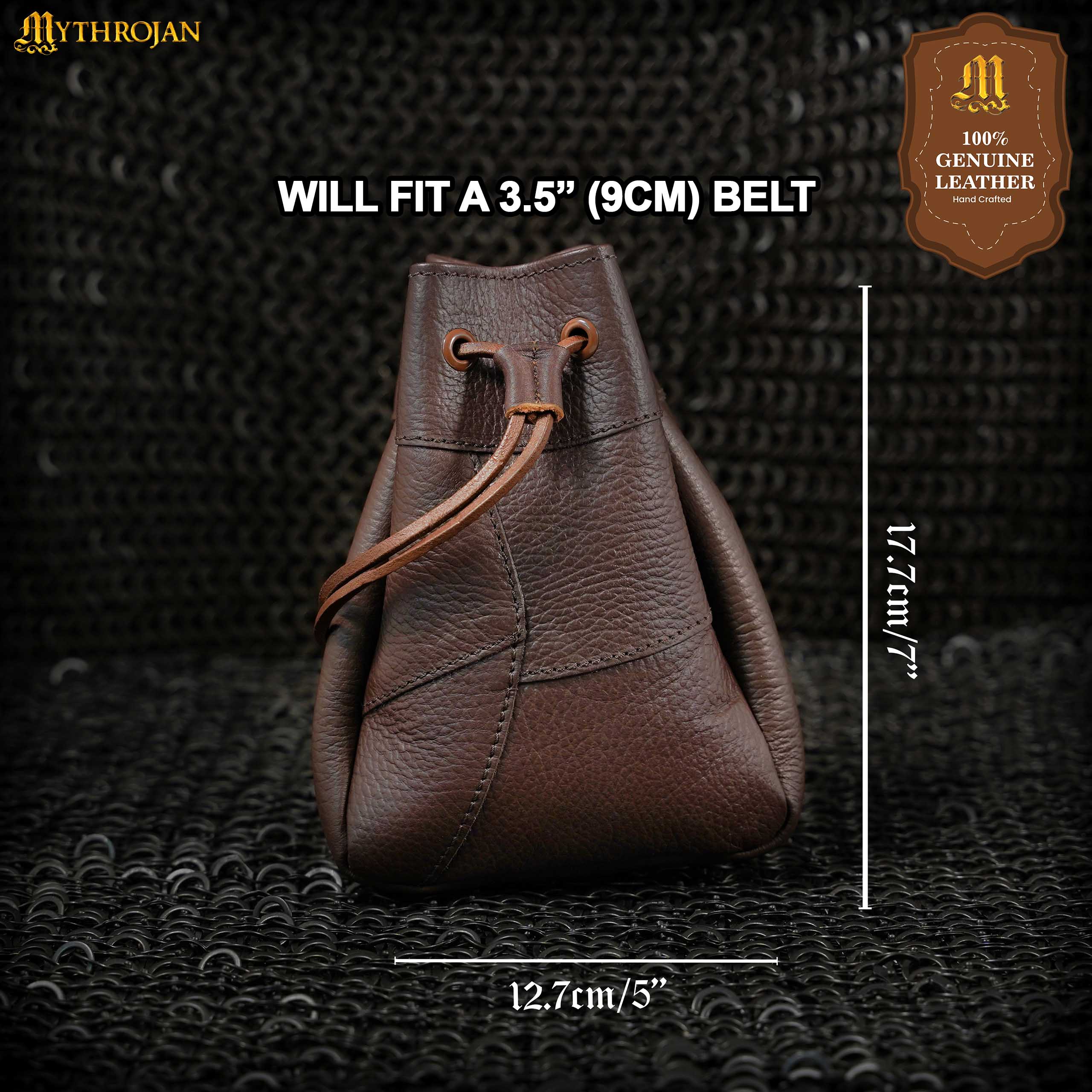 Bolsa medieval con cordón Mythrojan - imagen 2