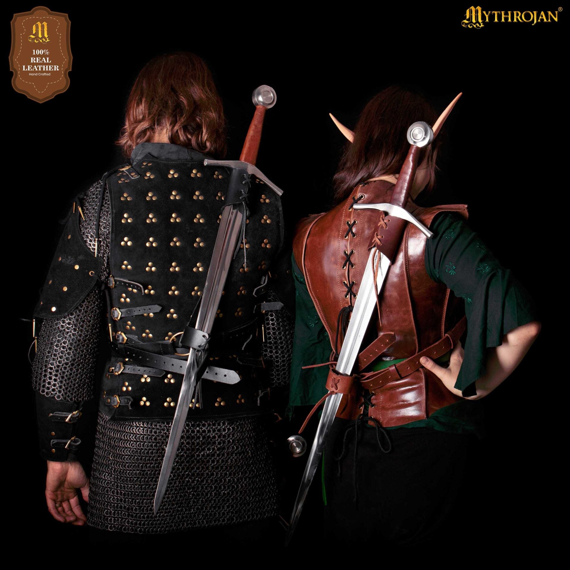 Funda de espalda Geralt en cuero - Mythrojan - imagen 14