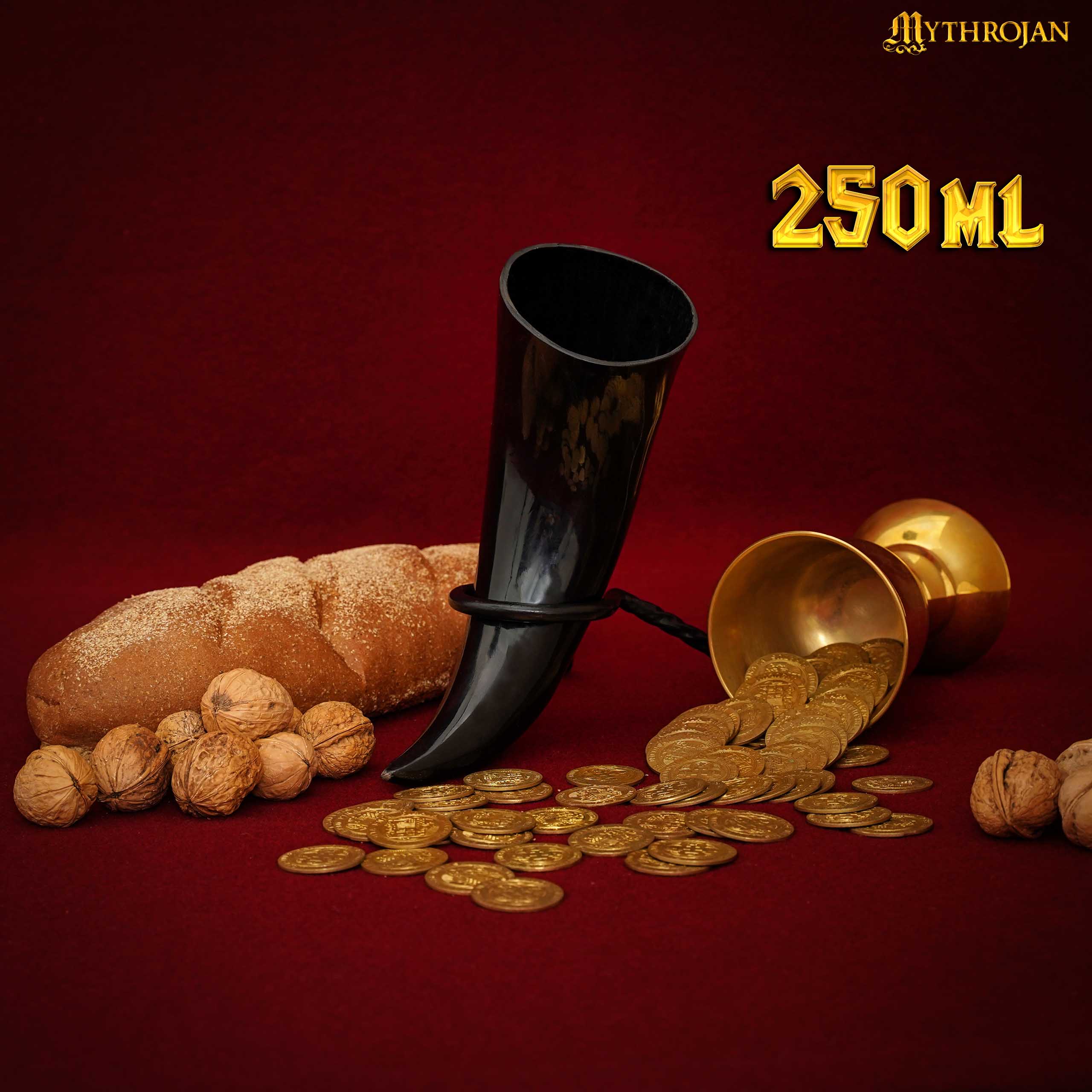 Cuerno vikingo para beber 250 ml - imagen 4