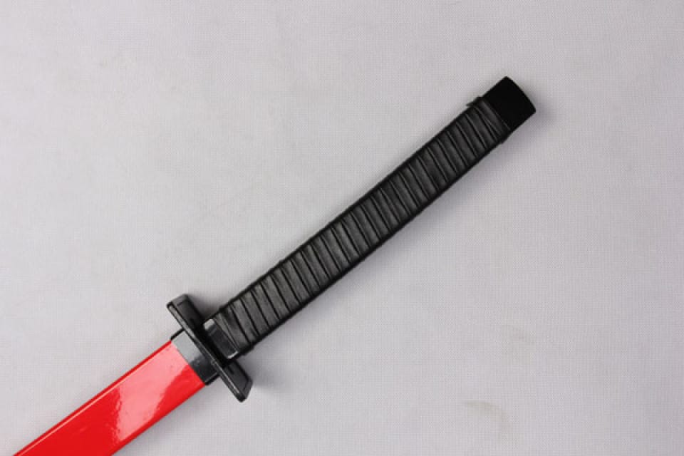 Espadas gemelas en color rojo de Deadpool 40846 - Tienda Medieval