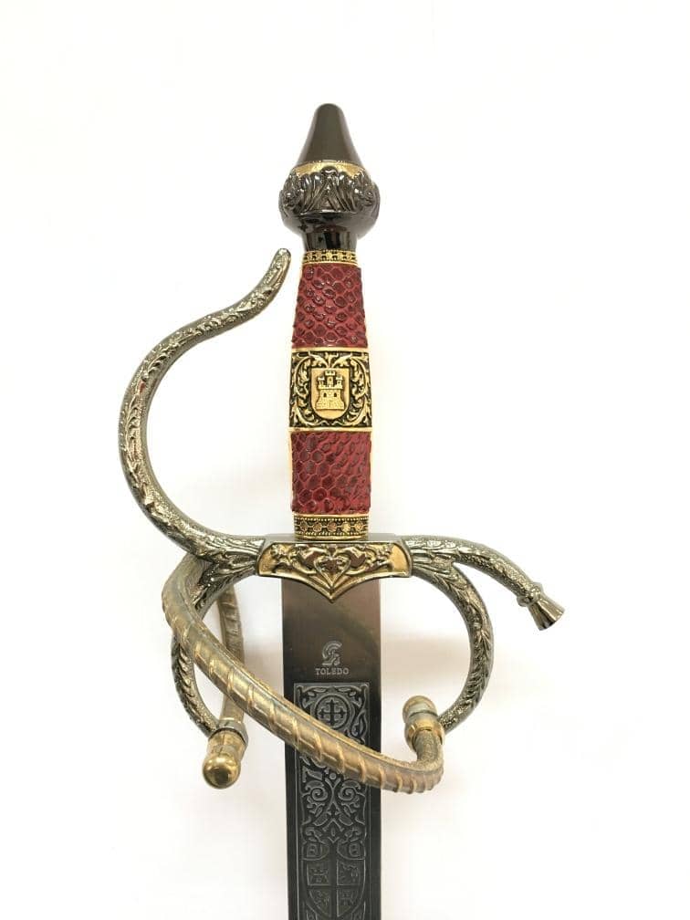 Imagen de Espada Colada del Cid decorada 4101 parte de nuestra colección en Espadas y más, sitio oficial.
