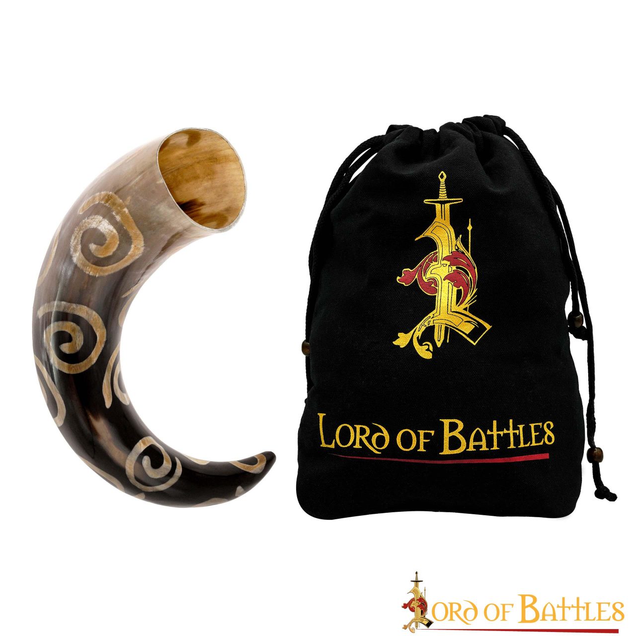 Cuerno vikingo de buey ml - imagen 8