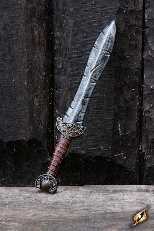 Imagen única de: Espada De Hoja Celta Desgastada Por La Batalla