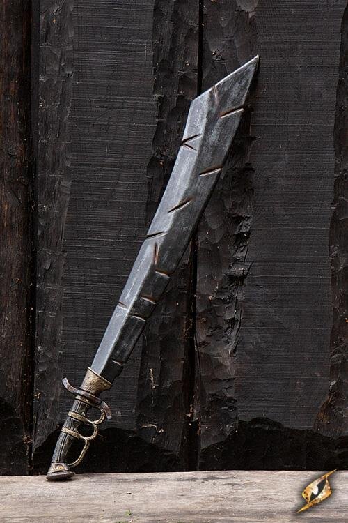 Imagen única de: Cuchillo De Trinchera Desgastado Por La Batalla