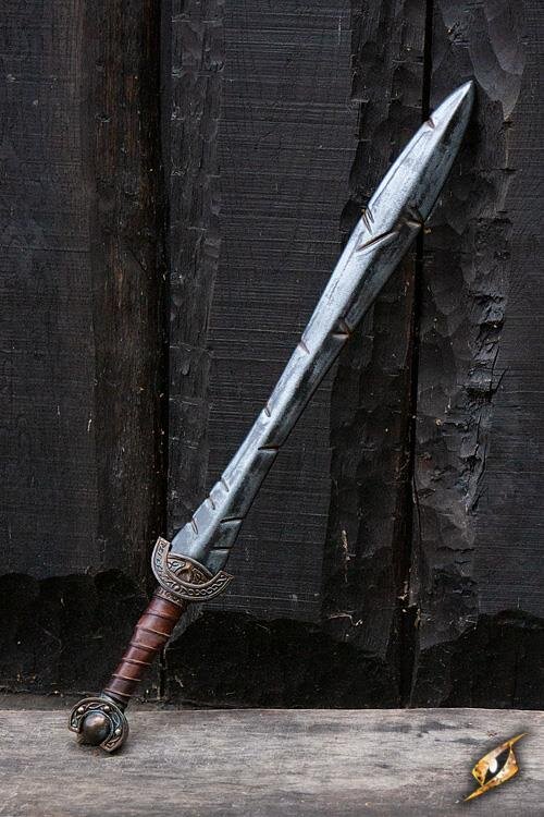 Imagen única de: Espada De Hoja Celta Desgastada Por La Batalla