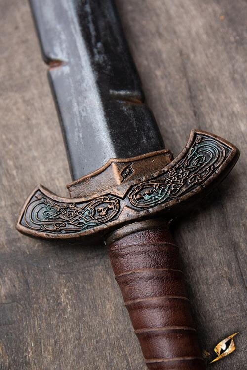 Imagen única de: Espada Vikinga Desgastada Por La Batalla