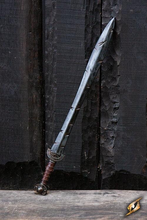 Imagen única de: Espada De Hoja Celta Desgastada Por La Batalla