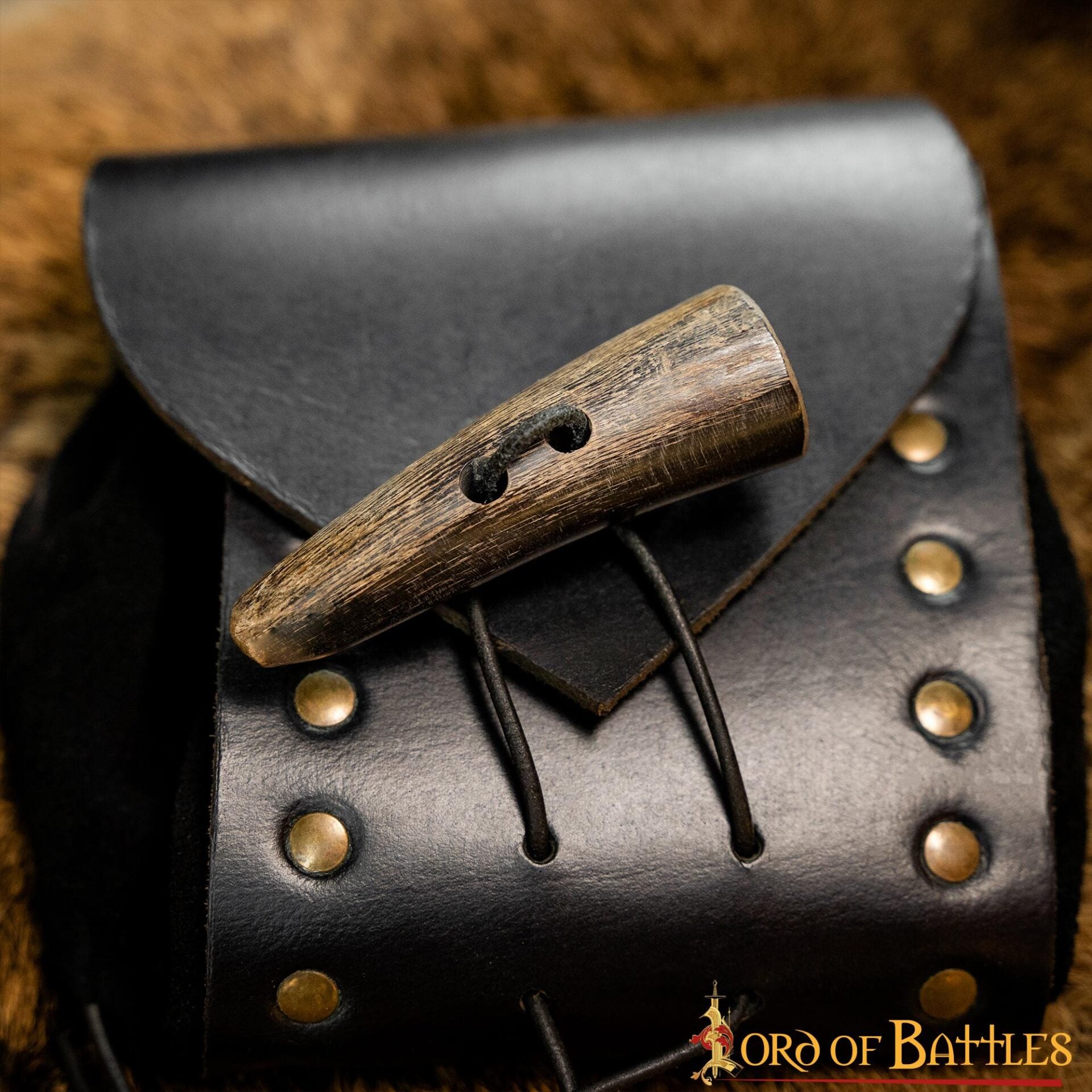Conjunto de 5 pasadores de cuerno de buey vikingos, hechos a mano - imagen 14