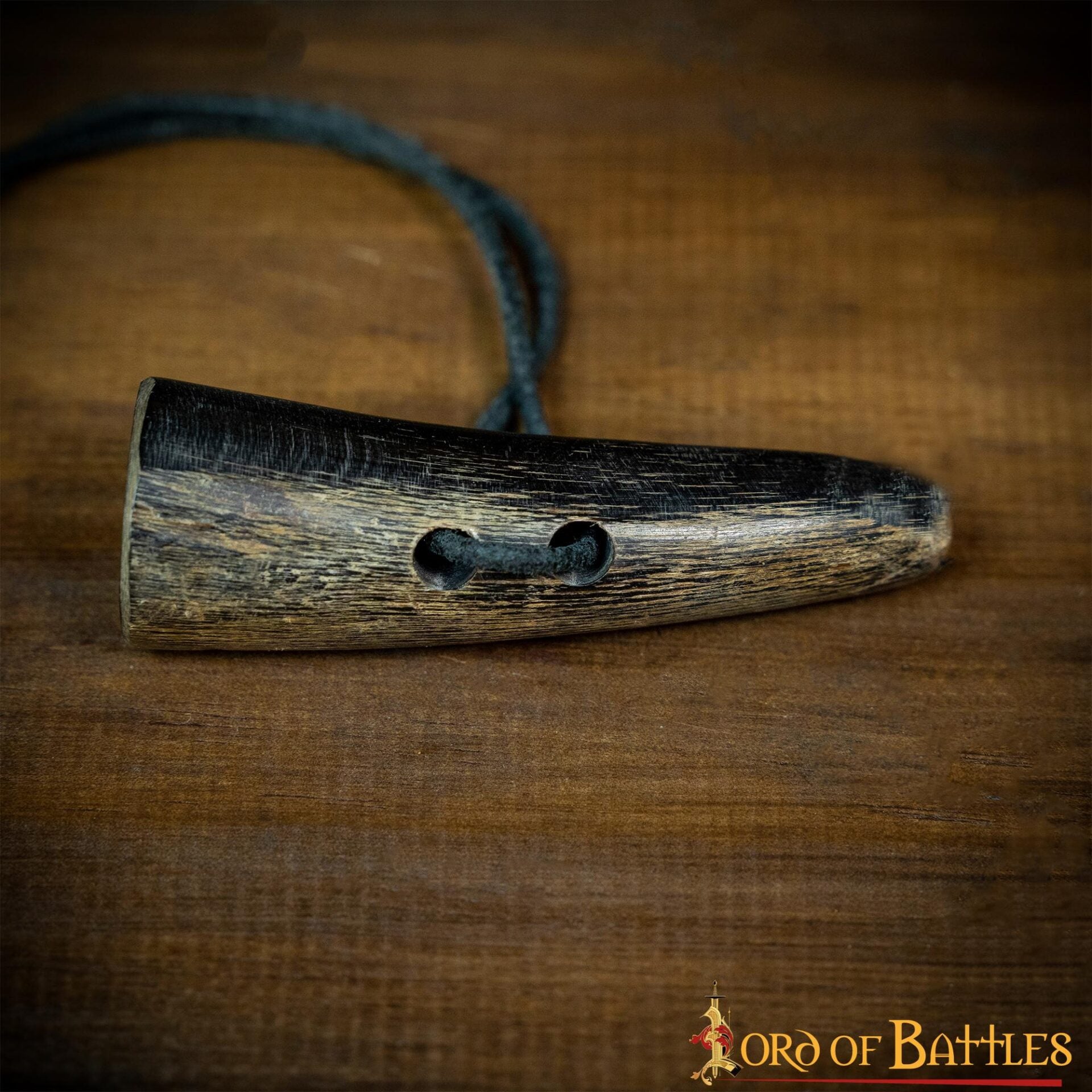 Conjunto de 5 pasadores de cuerno de buey vikingos, hechos a mano - imagen 15