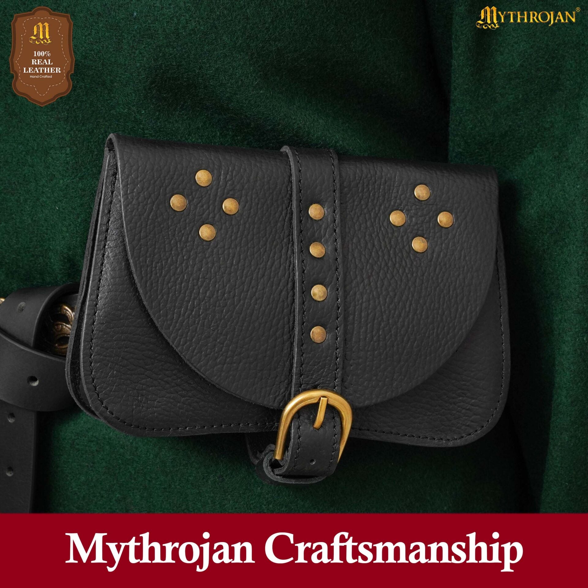 Bolsa de cadera Mythrojan en cuero - imagen 5