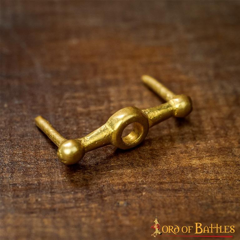 Conchos para cinturón en latón macizo - set de 5 - imagen 7