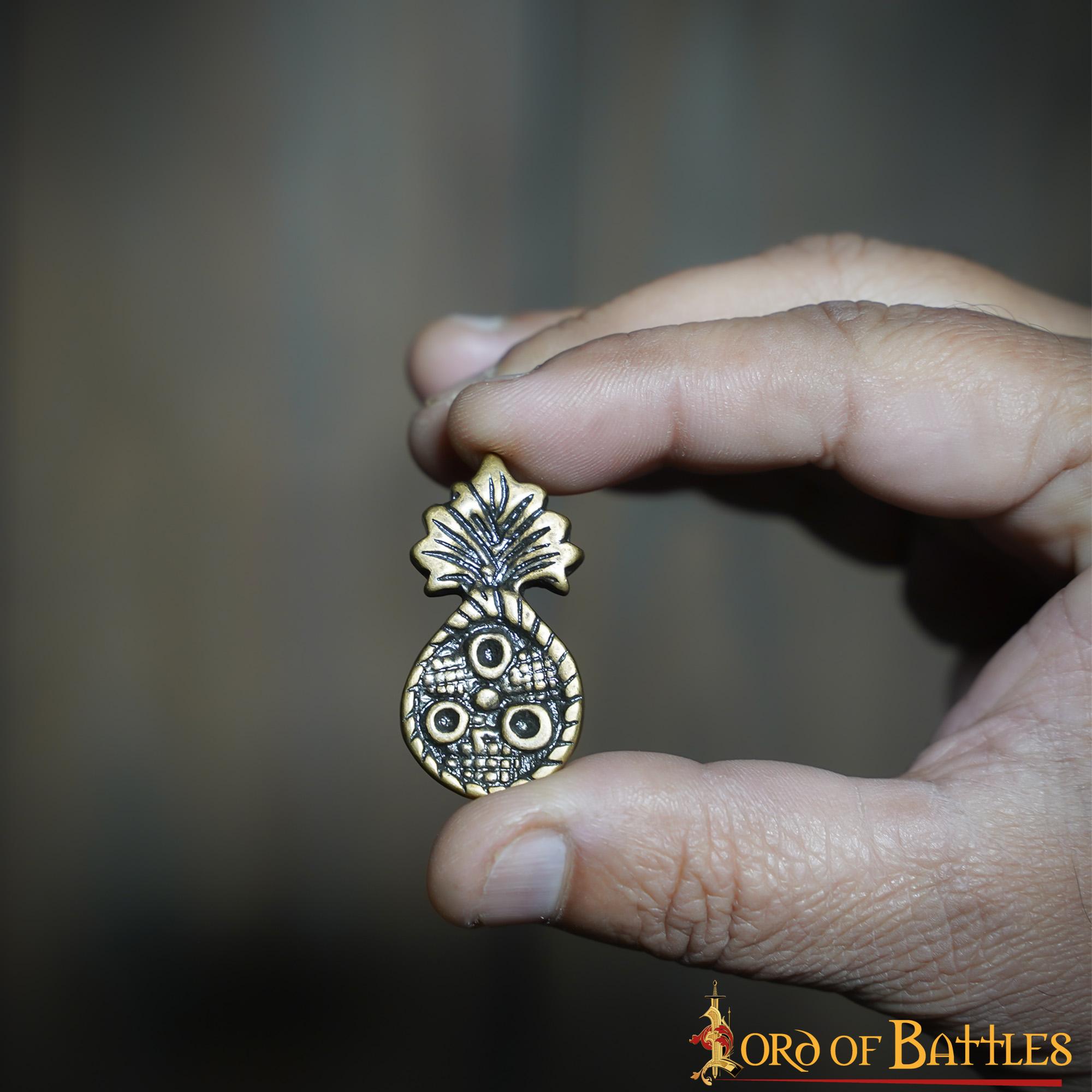 Conchos de Latón Antiguo para Cinturón - Adornos para Cinturón (juego de 5) - Imagen 13