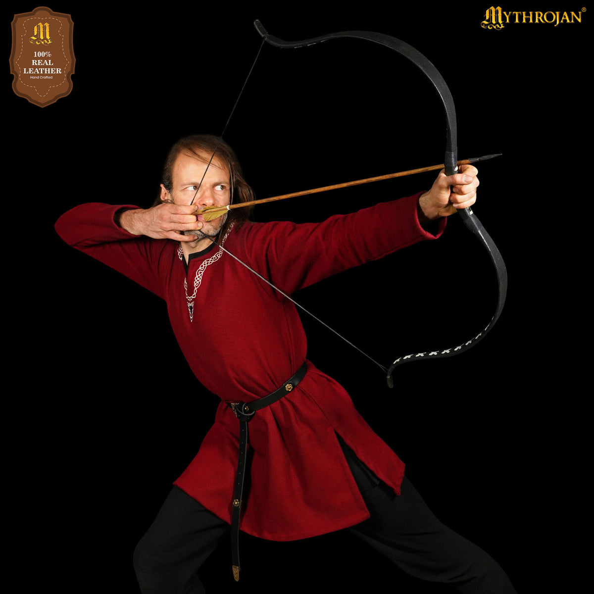 Cinturón vikingo Mythrojan con decoración, ajustable - imagen 10