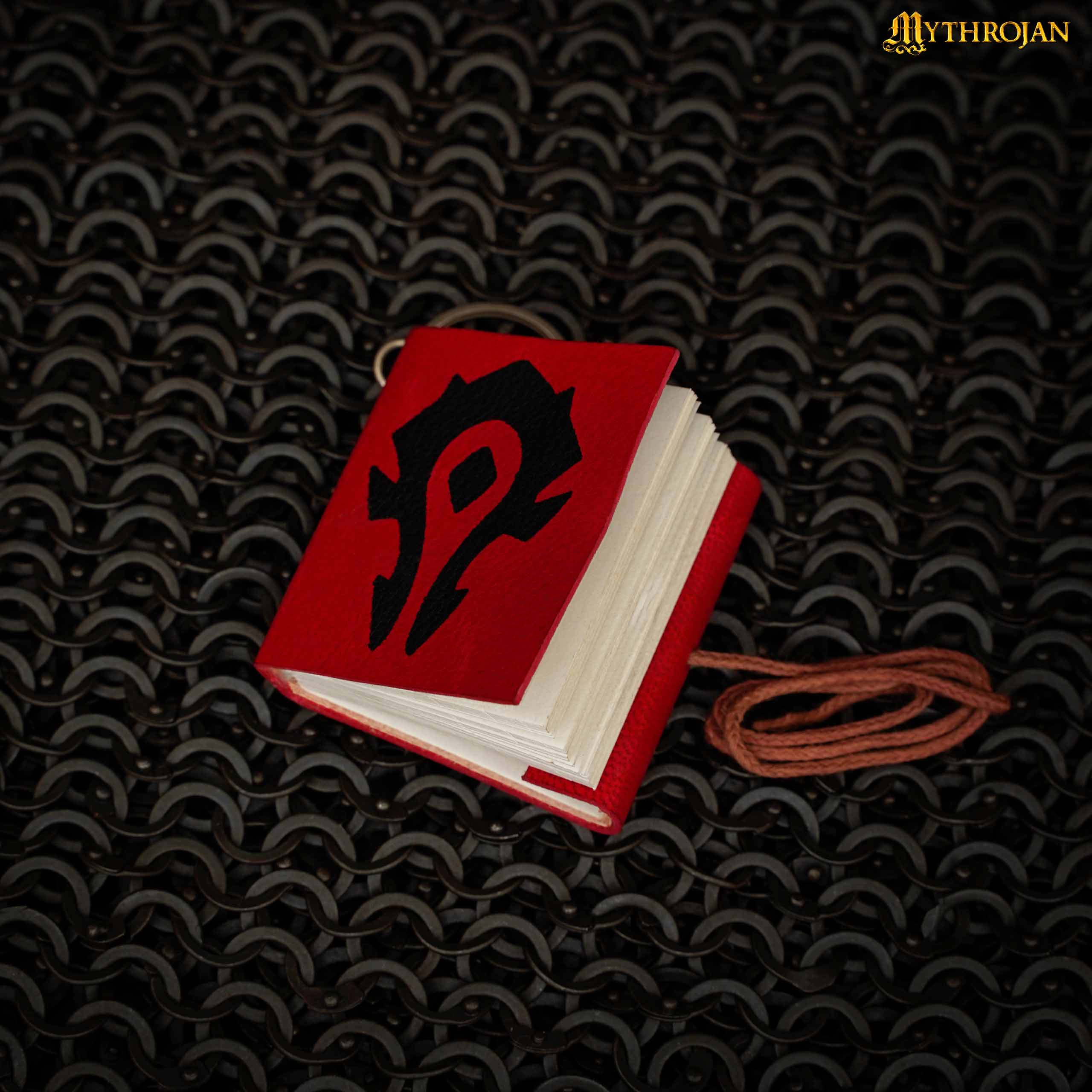 Mini cuaderno de cuero con llavero - World of Warcraft (Alianza u Horda) - imagen 14