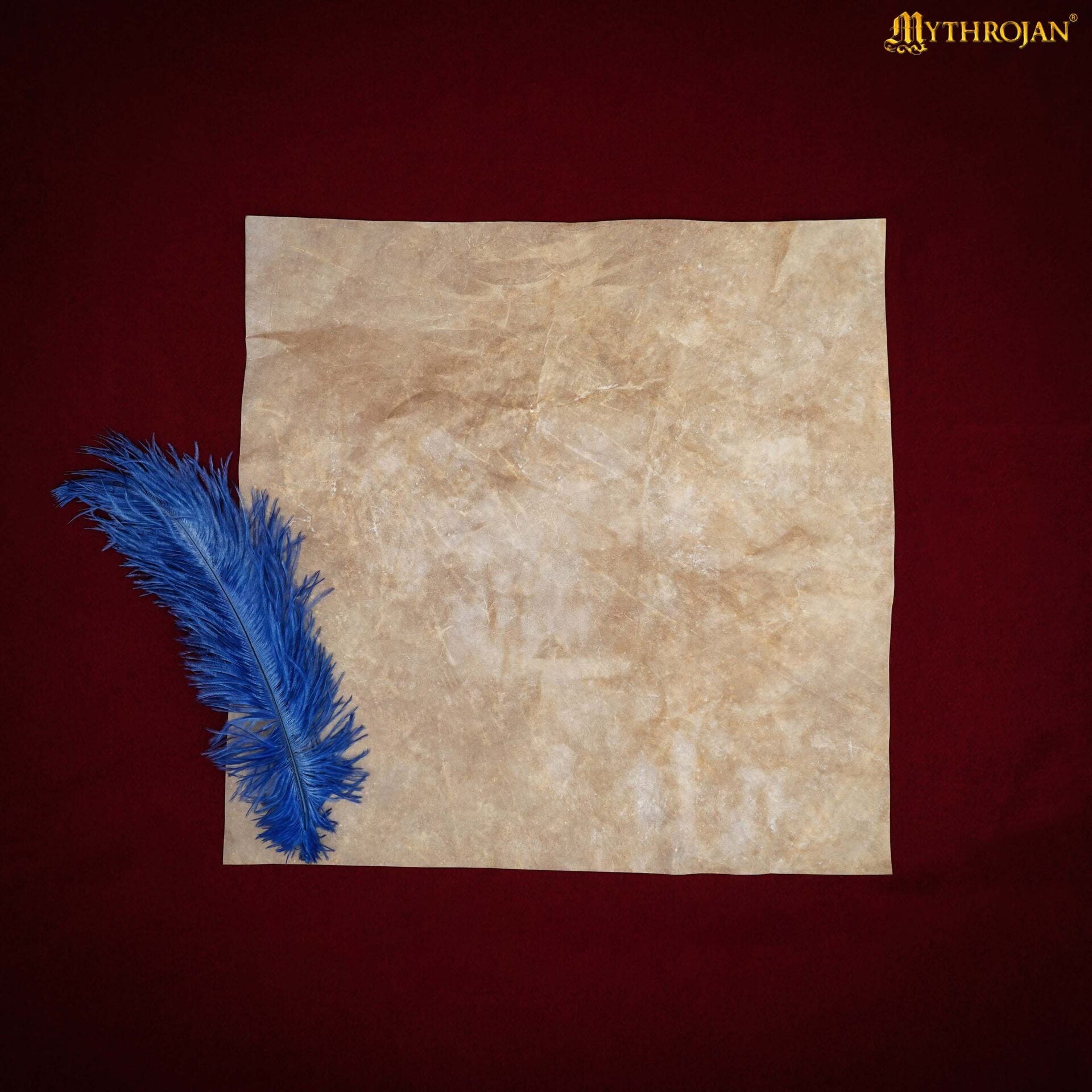 Imagen única de: Hoja de Pergamino Medieval de 18x18 Pulgadas - Acabado Envejecido Natural | 1 Unidad
