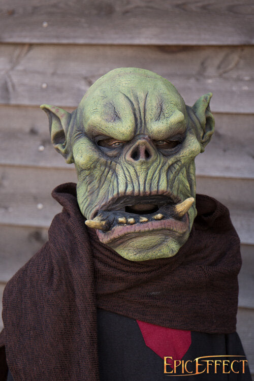 Imagen única de: Máscara Orco Colmillo Látex