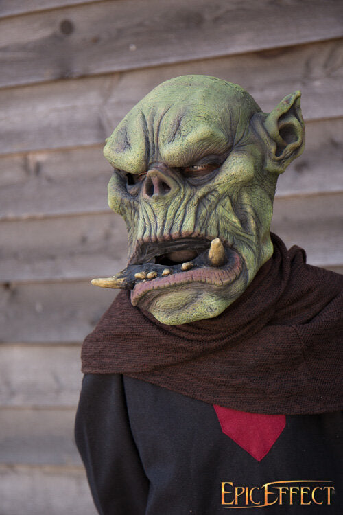 Imagen única de: Máscara Orco Colmillo Látex