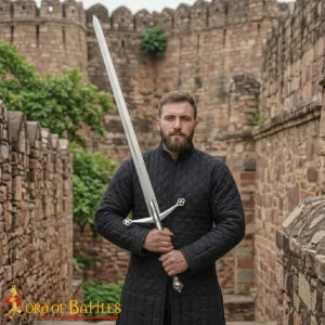 Imagen única de: Espada Claymore escocesa forjada a mano — Réplica Claidheamh Mòr para coleccionistas