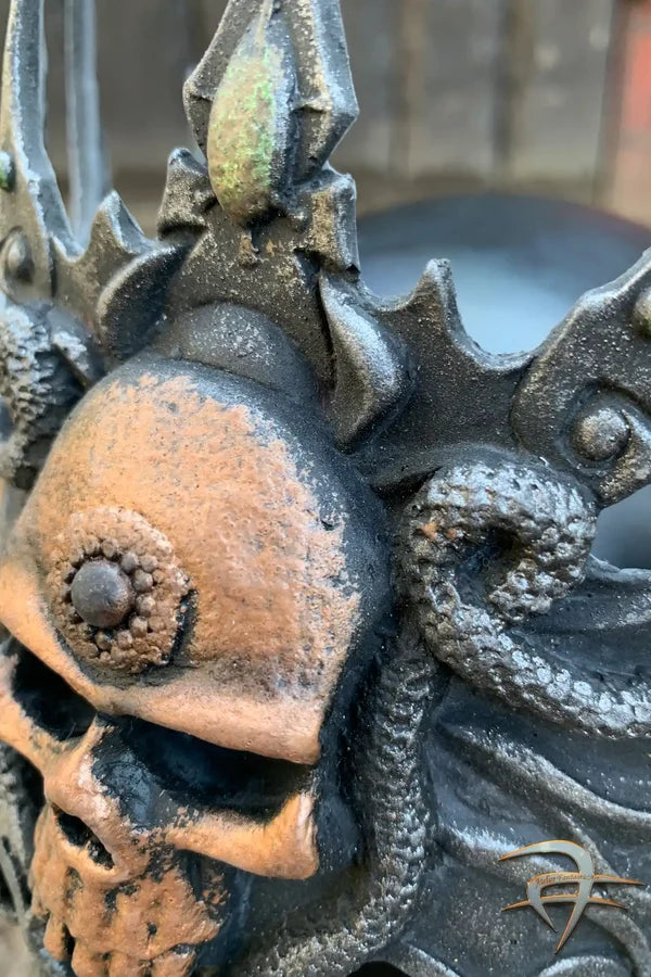 Tiara de calaveras de látex - Fantasía y LARP