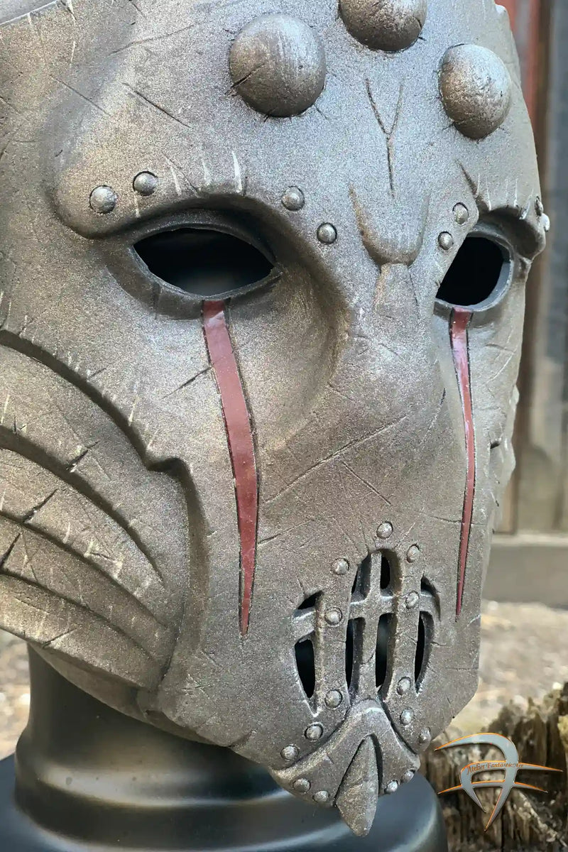 Máscara Kratos de látex - Fantasía y LARP