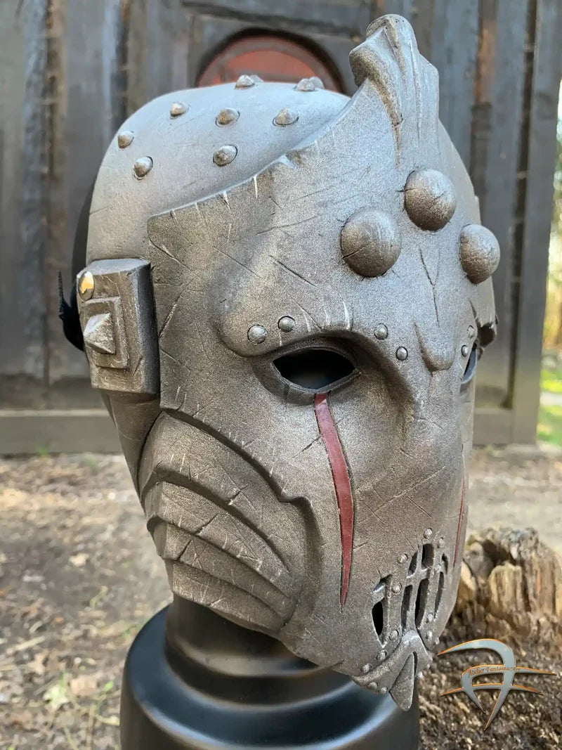 Máscara Kratos de látex - Fantasía y LARP