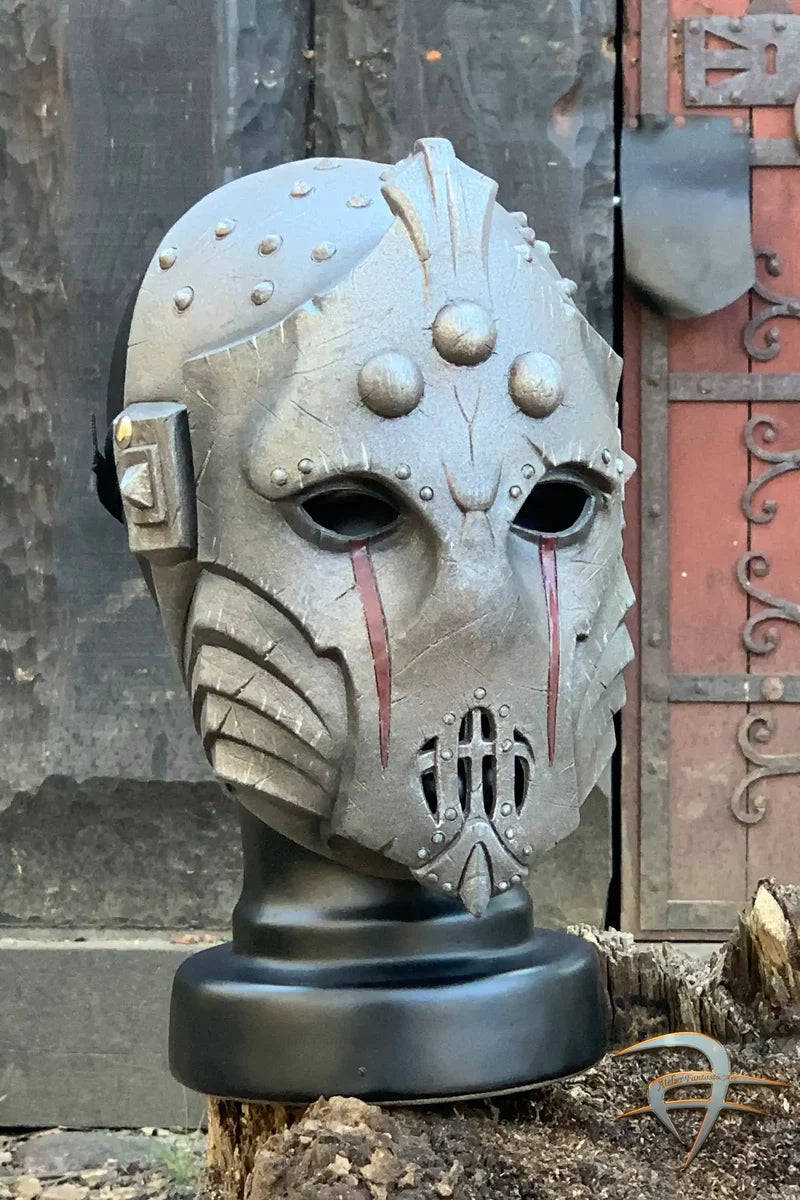 Máscara Kratos de látex - Fantasía y LARP