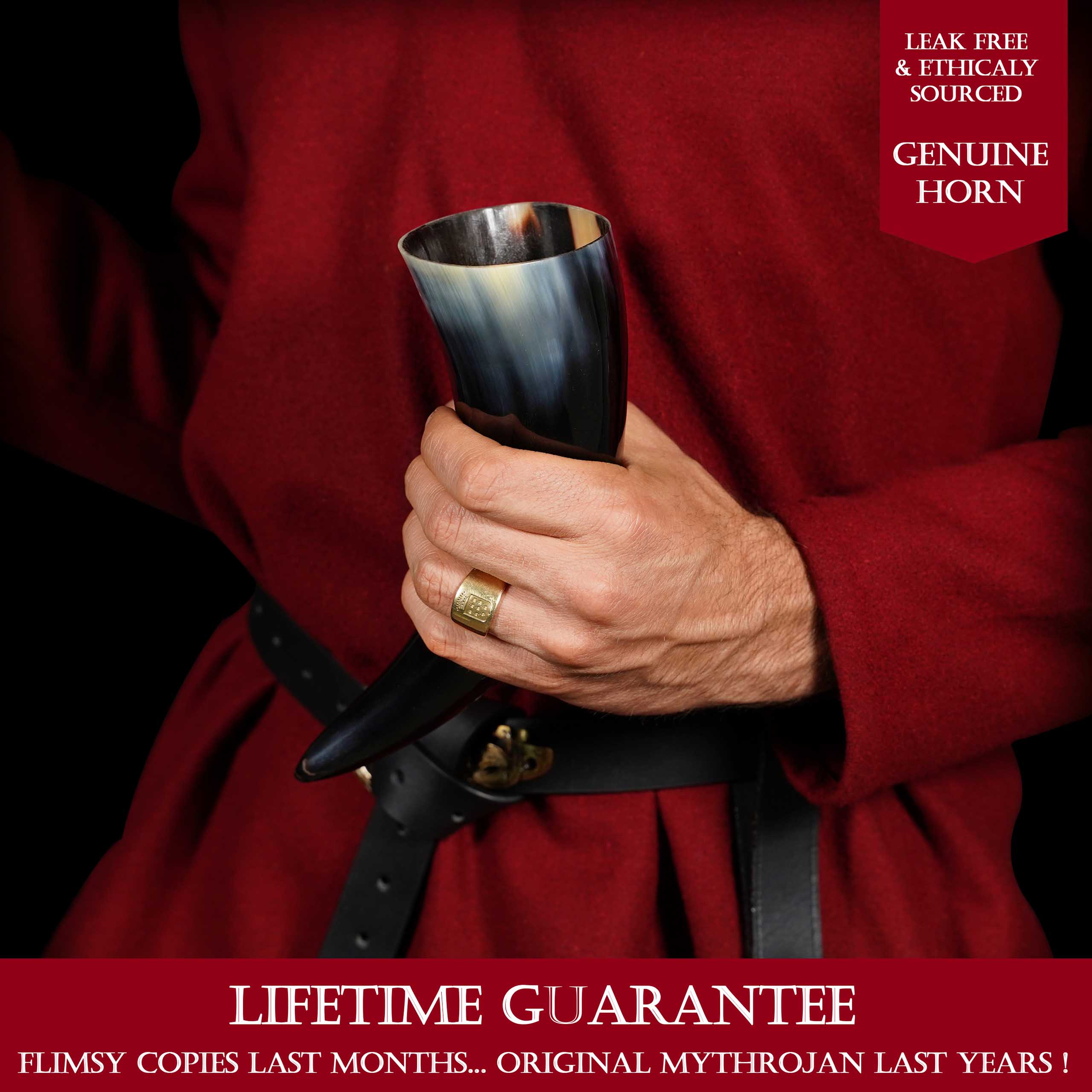 Cuerno vikingo para beber 250 ml - imagen 6