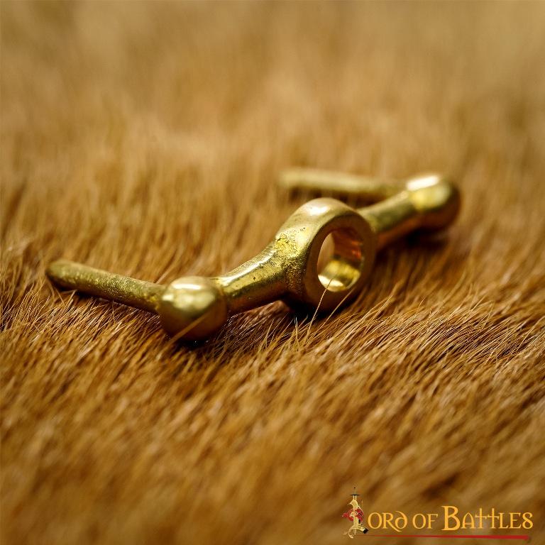 Conchos para cinturón en latón macizo - set de 5 - imagen 6