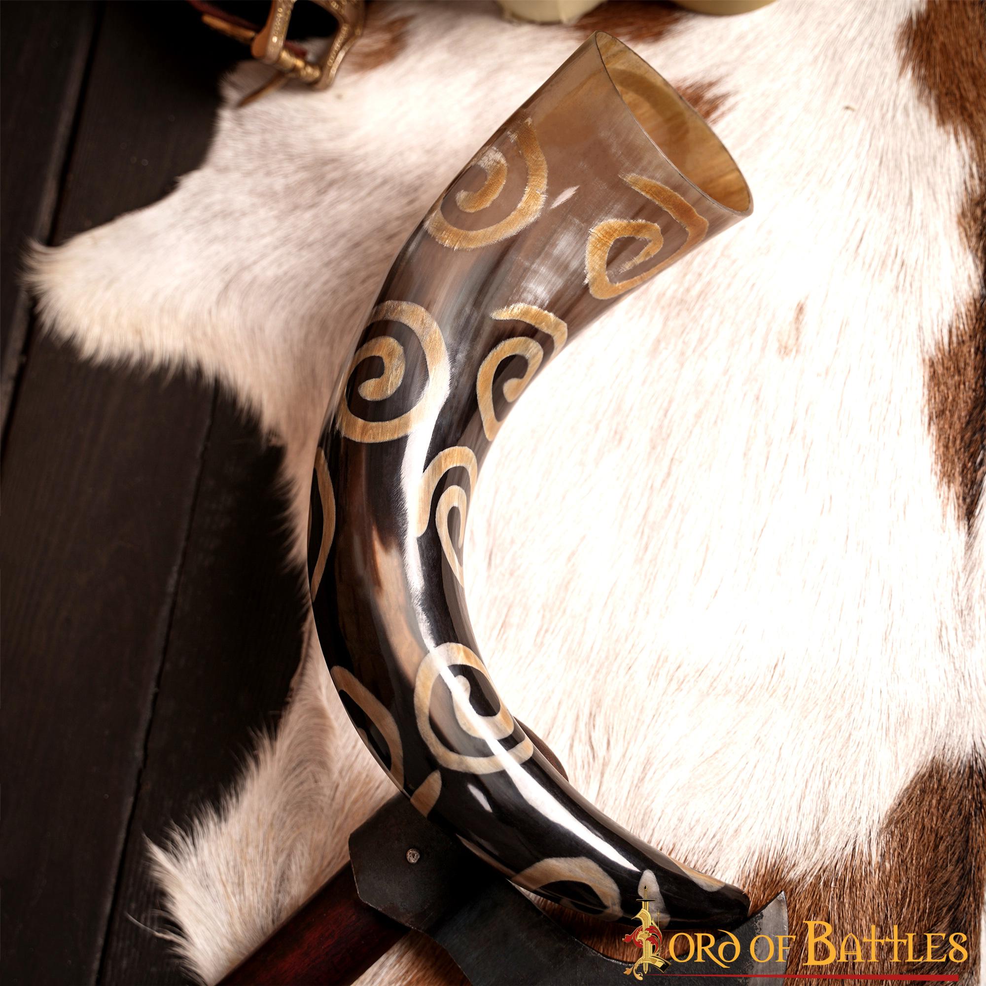 Cuerno vikingo de buey ml - imagen 12
