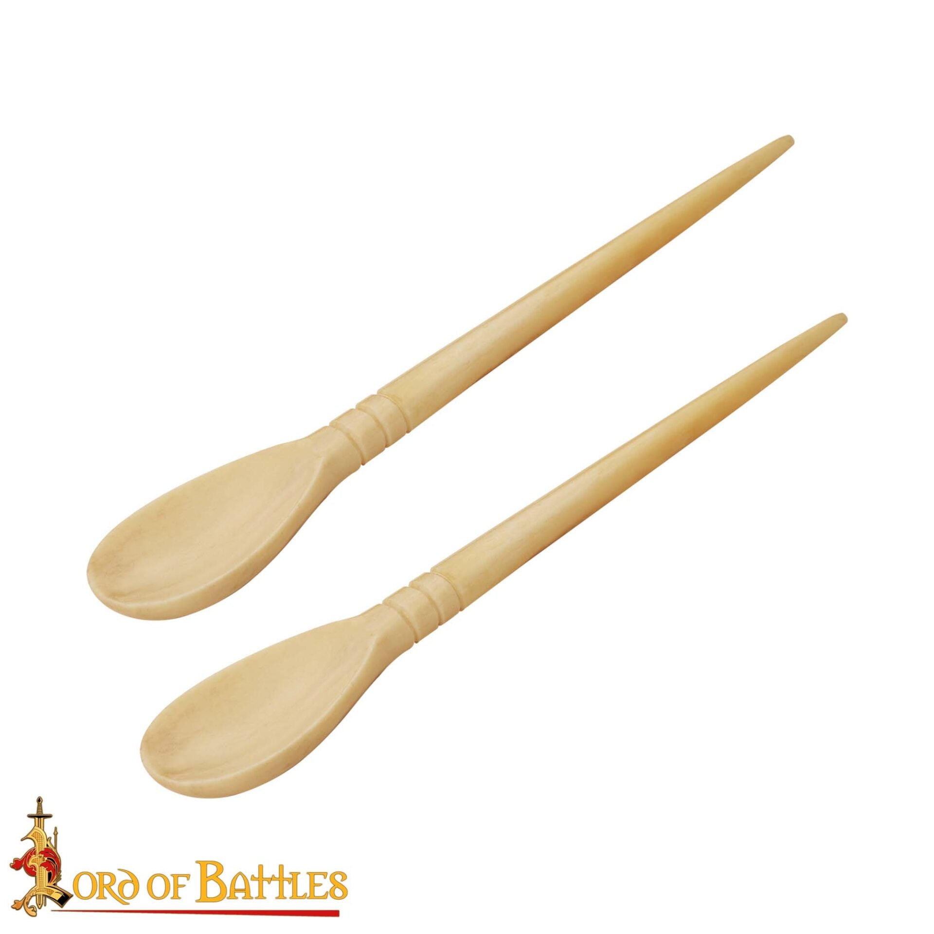 Cucharas romanas de hueso de buey — set de 2 - imagen 8