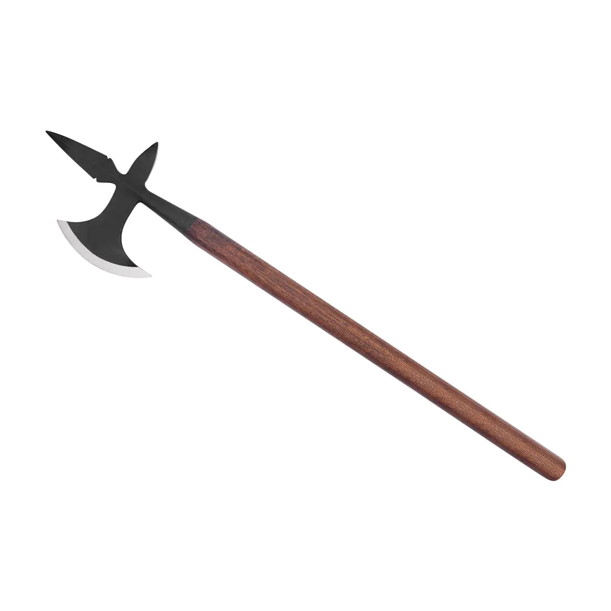Hacha de batalla medieval forjada a mano