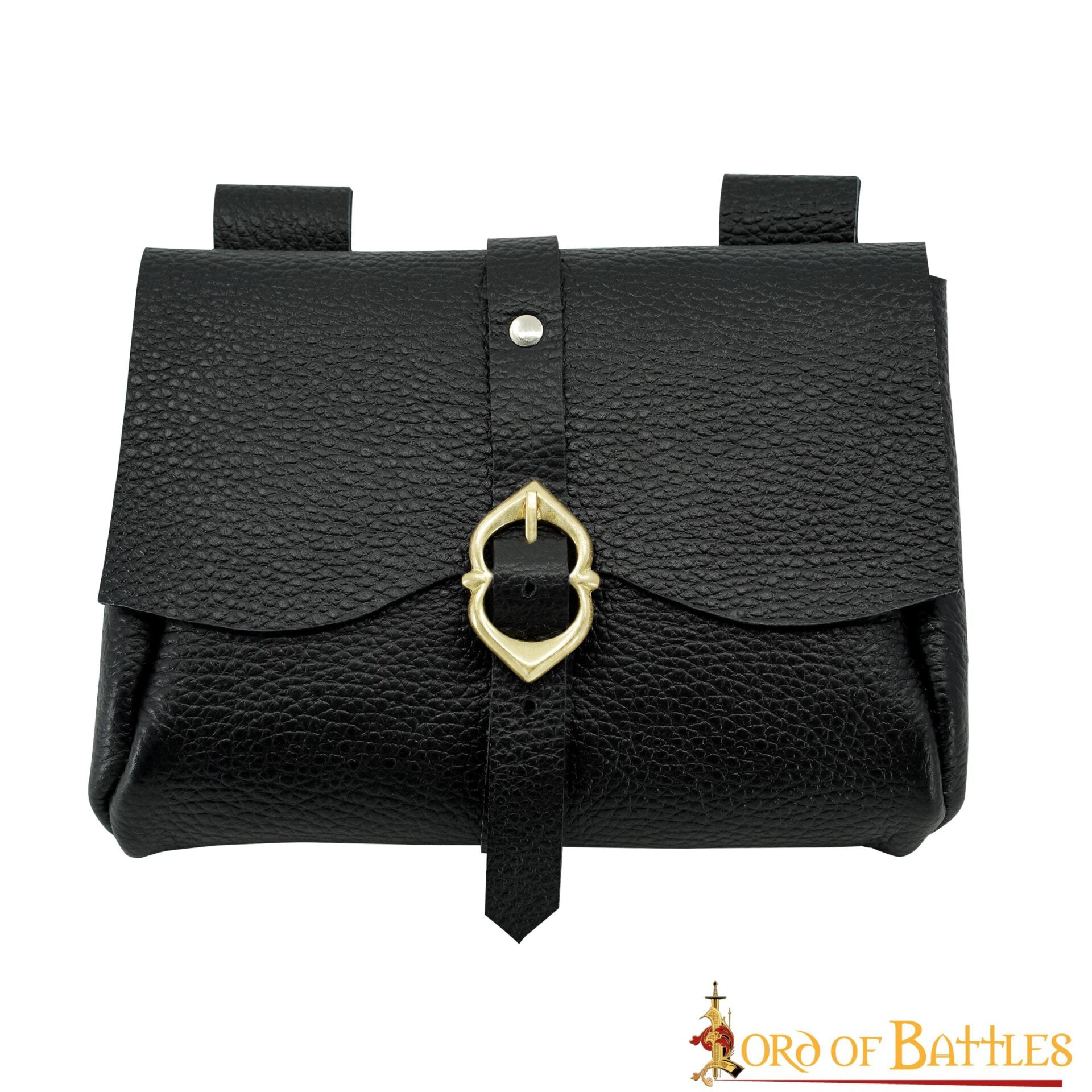 Bolsa medieval de cuero para cinturón - imagen 15