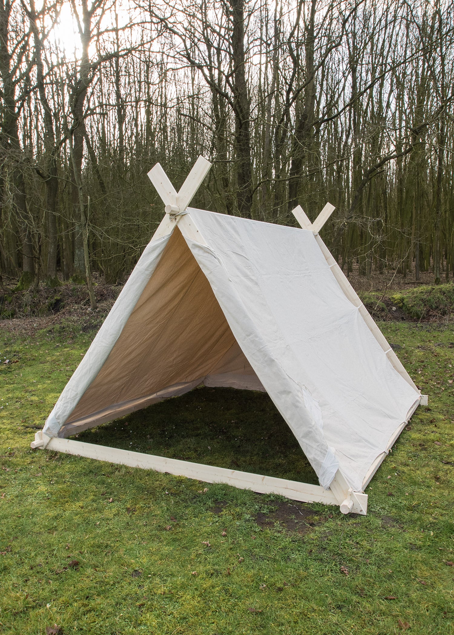Imagen única de: Tienda Vikinga, 2 X 2,3 X 1,8 M, 350 G/m², Color Natural