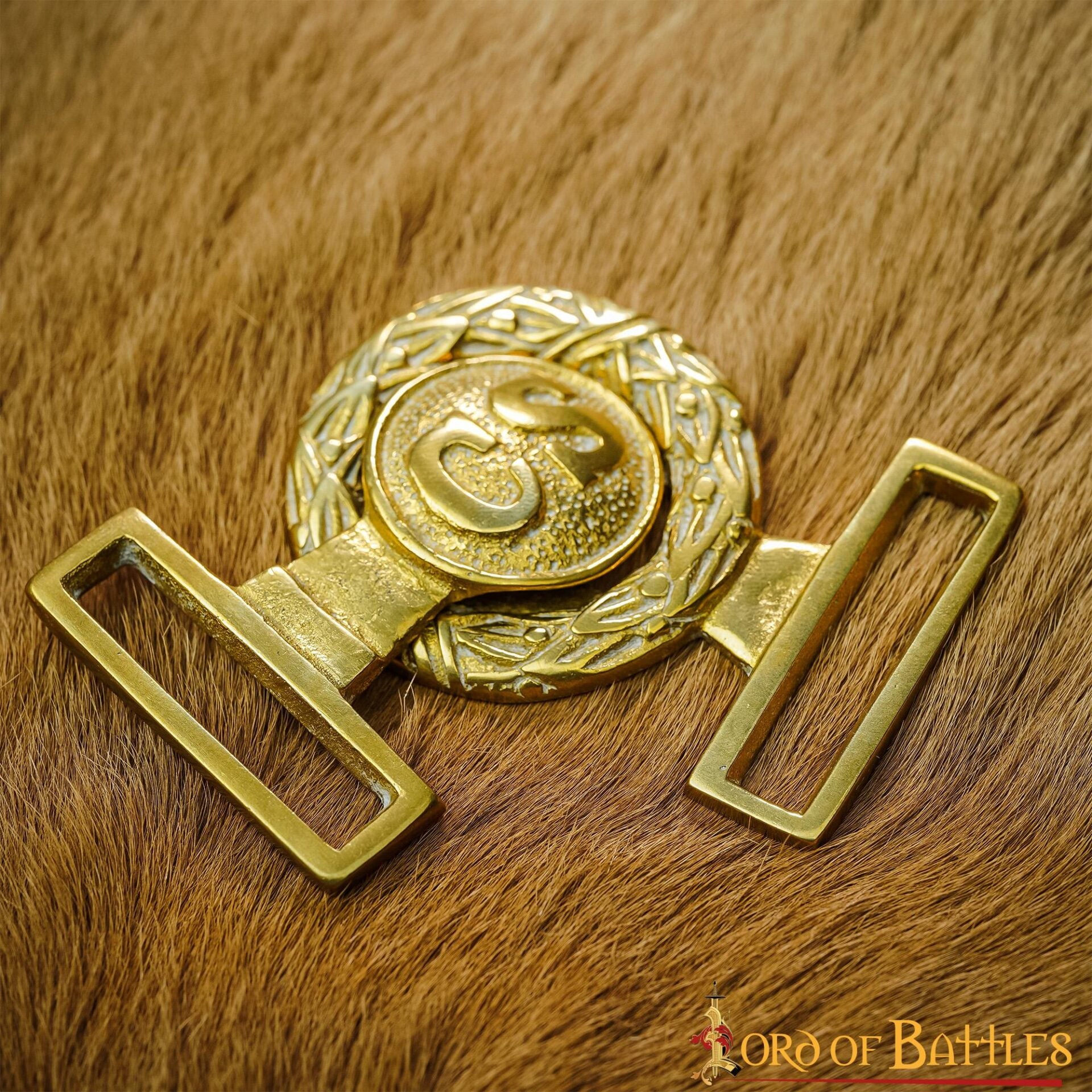 Hebilla de cinturón de latón - oficiales confederados (Guerra Civil) - imagen 8