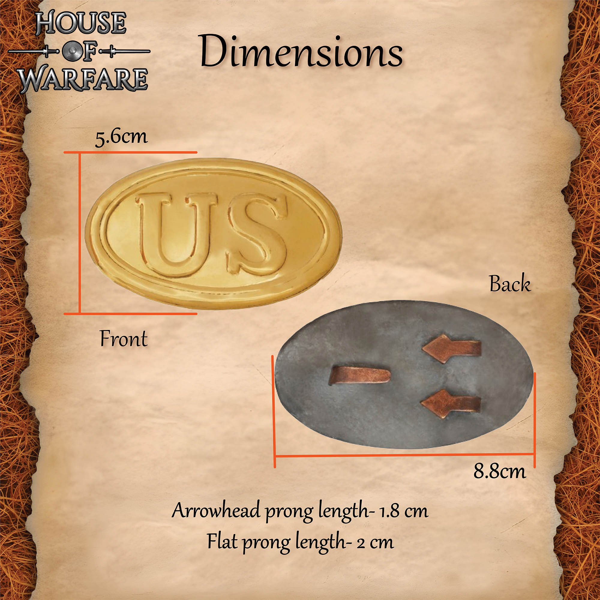 Imagen única de: Cinturón con Hebilla de la Guerra Civil de los Estados Unidos