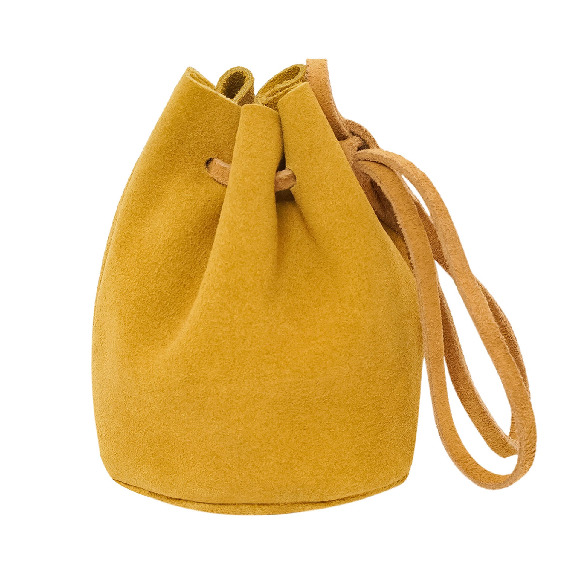 Bolsa nativa americana de gamuza, artesanal - imagen 6