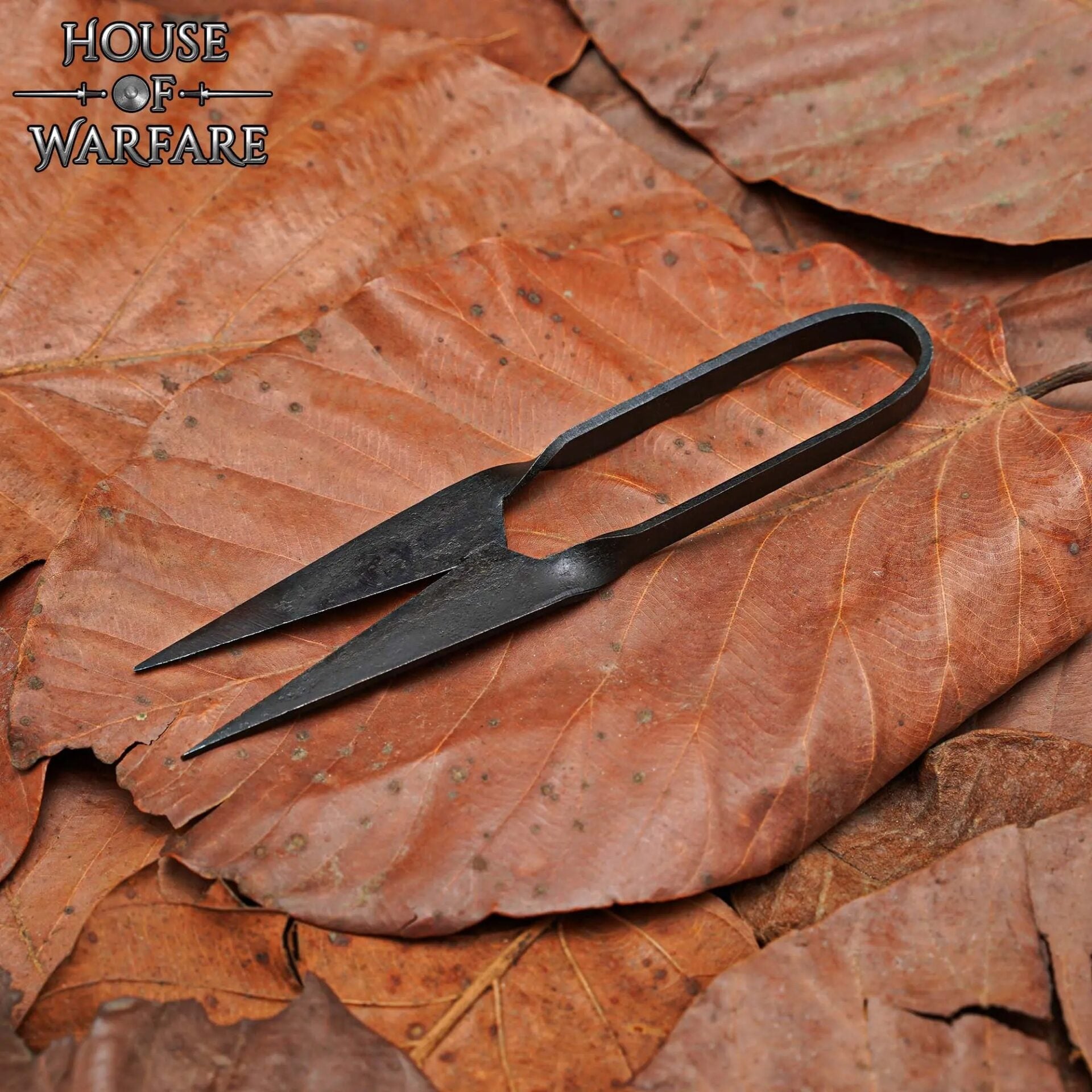 Tijeras medievales forjadas a mano (hierro)