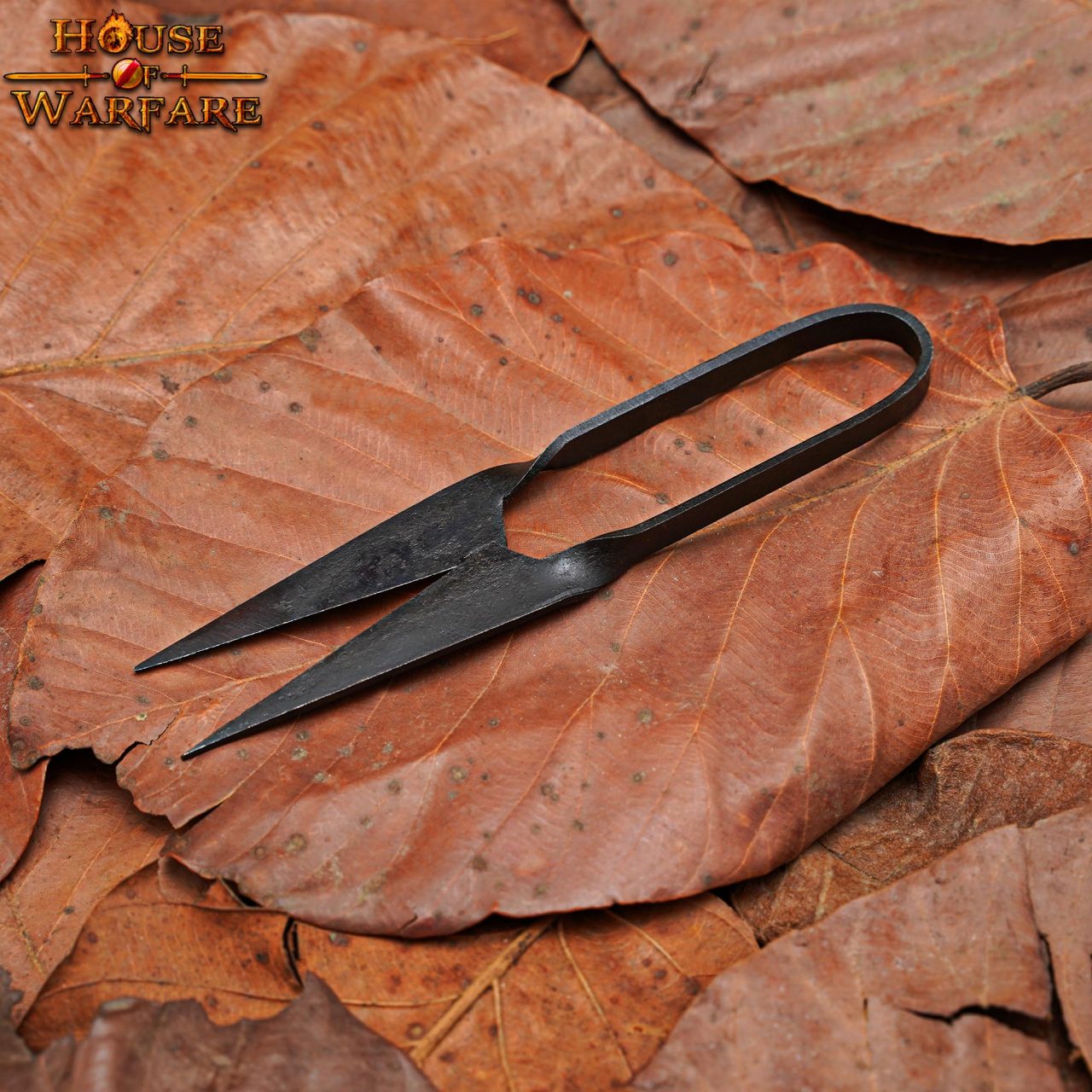 Tijeras medievales forjadas a mano (hierro) - imagen 14