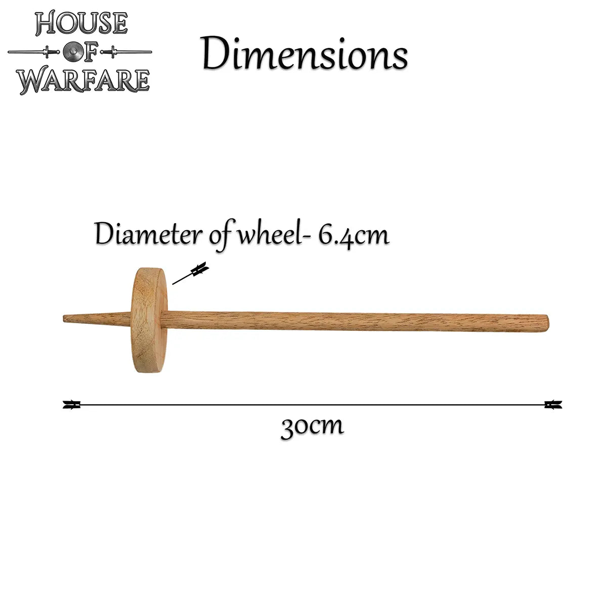Husillo medieval de mano en madera para hilar - imagen 10